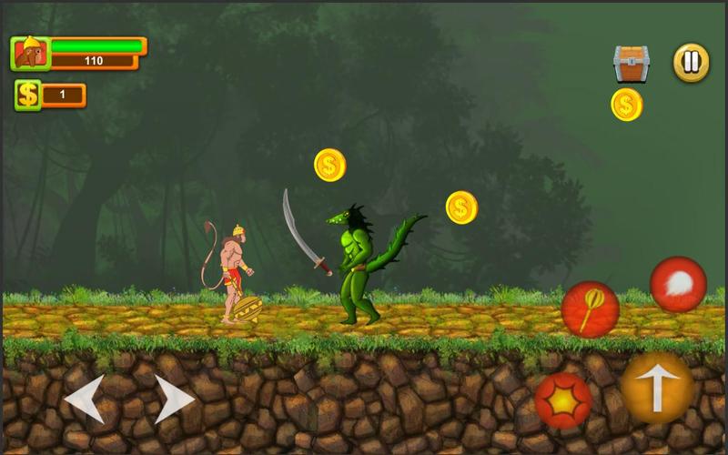 Hanuman Adventure Indian game應用截圖第0張