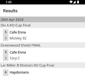 Hexham Darts League Capture d'écran 2