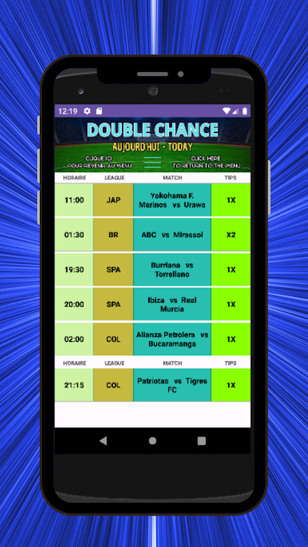 Prediction Football bet Tips Ảnh chụp màn hình 2