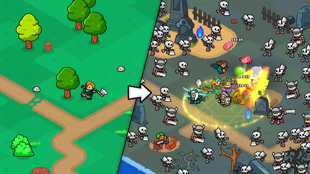 Rumble Heroes - Adventure RPG Screenshot 0