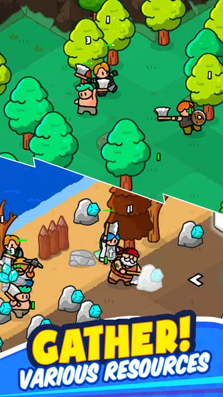 Rumble Heroes - Adventure RPG Ảnh chụp màn hình 1