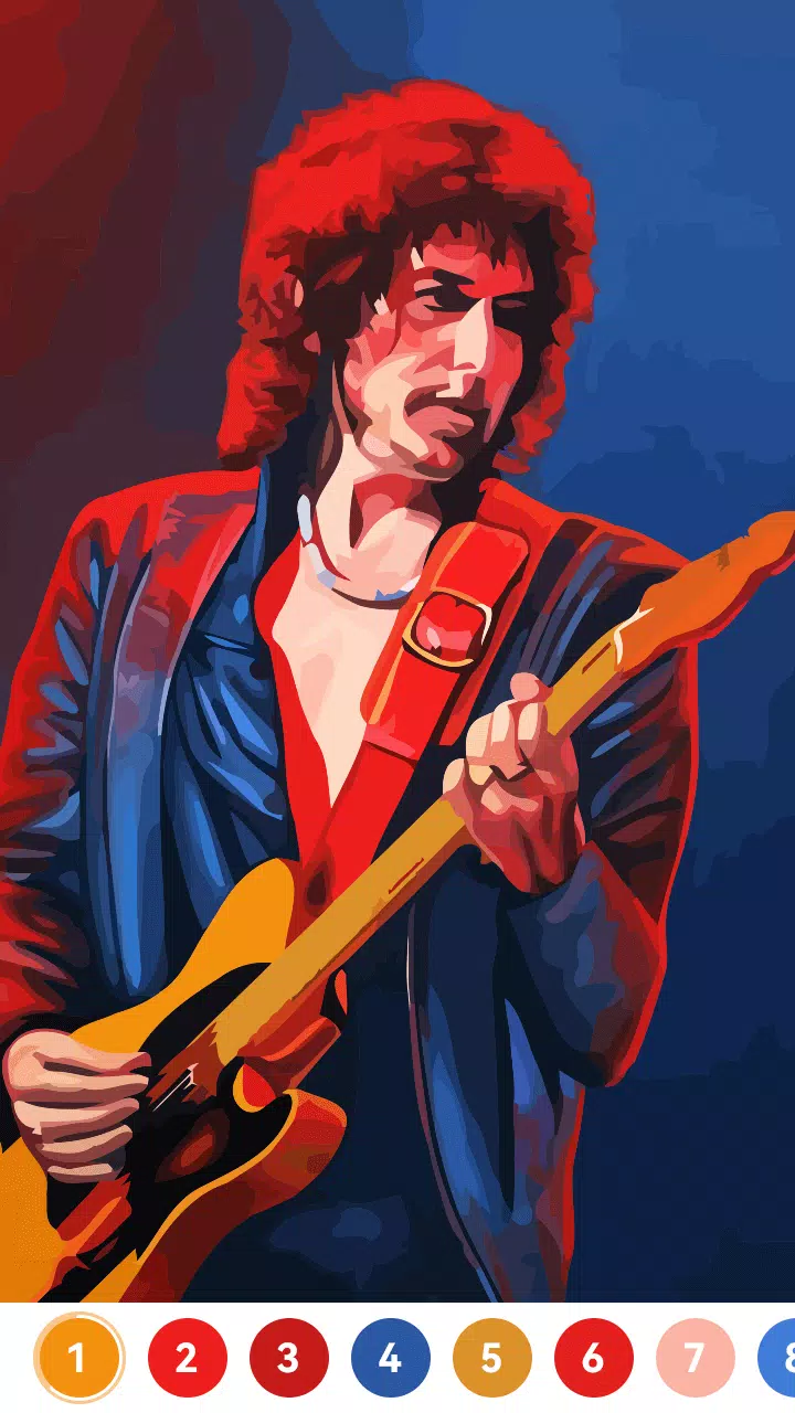 Celebrity Paint by Number Game スクリーンショット 2