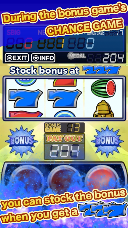 Slots【1G combo】Japanese Free Pachi-Slot game Screenshot 0