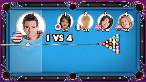 Pool Strike 8 ball pool online Captura de pantalla 2