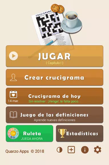 Crosswords Spanish crucigramas ဖန်သားပြင်ဓာတ်ပုံ 0