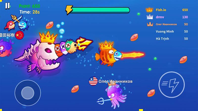 Sword Shark.io - Hungry Shark Tangkapan skrin 1