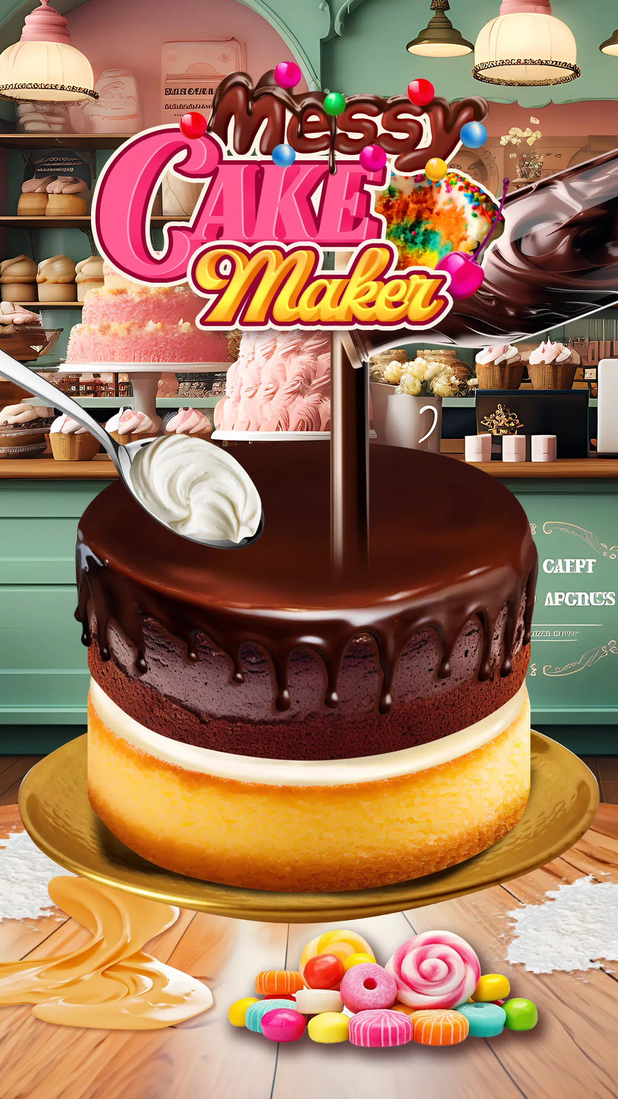 Messy Cake Maker Скриншот 1