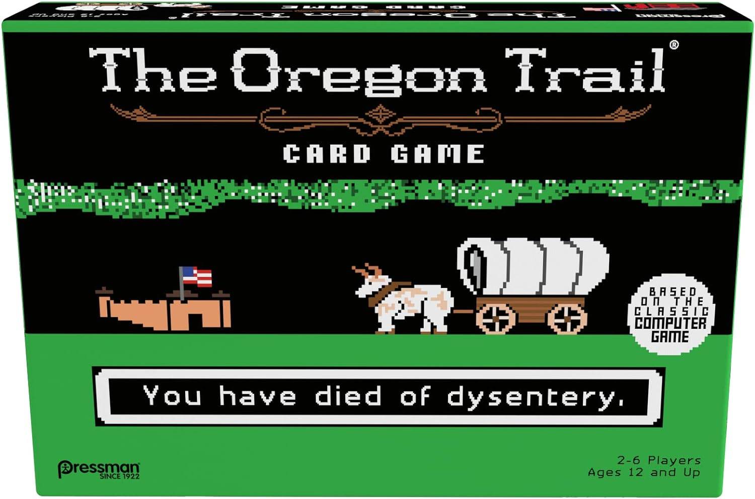 Le jeu de la carte de trail Oregon