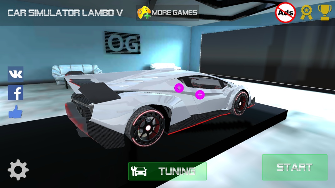 Car Simulator Veneno ဖန်သားပြင်ဓာတ်ပုံ 0