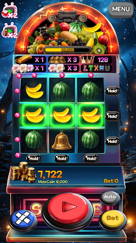 Heart-racey Fruits Golden Slot Ekran Görüntüsü 1