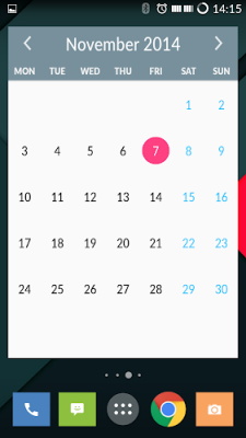 Month Calendar Widget by BiHSnow ဖန်သားပြင်ဓာတ်ပုံ 0