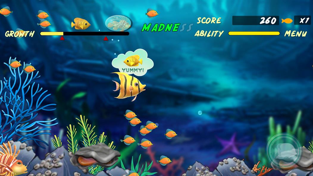 Let Me Eat :Big fish eat small Mod 스크린샷 0