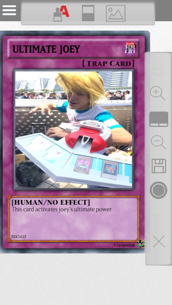 Yugioh Card Maker Captura de tela 1