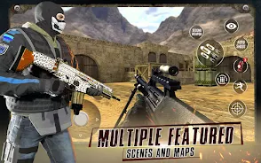 Special Forces Fps Commando Cs 스크린샷 1