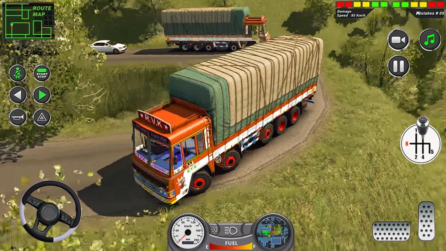 Indian Heavy Truck Delivery 3D 스크린샷 2