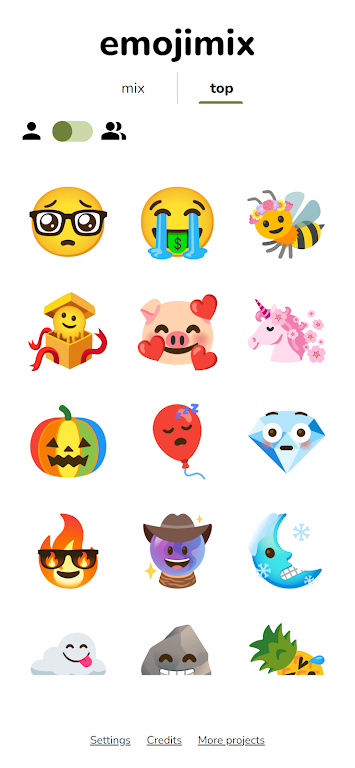 emojimix Captura de pantalla 1