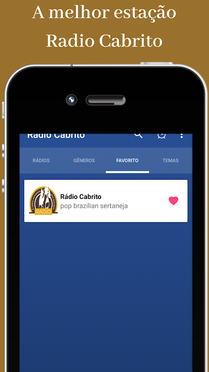 Radio Cabrito Estação Sertaneja Brazil应用截图第2张