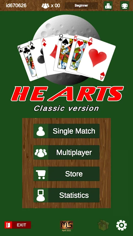 Hearts - classic version Captura de pantalla 0