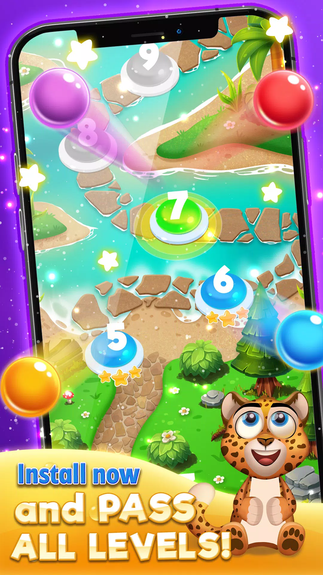 Bubble Pop: Wild Rescue应用截图第3张