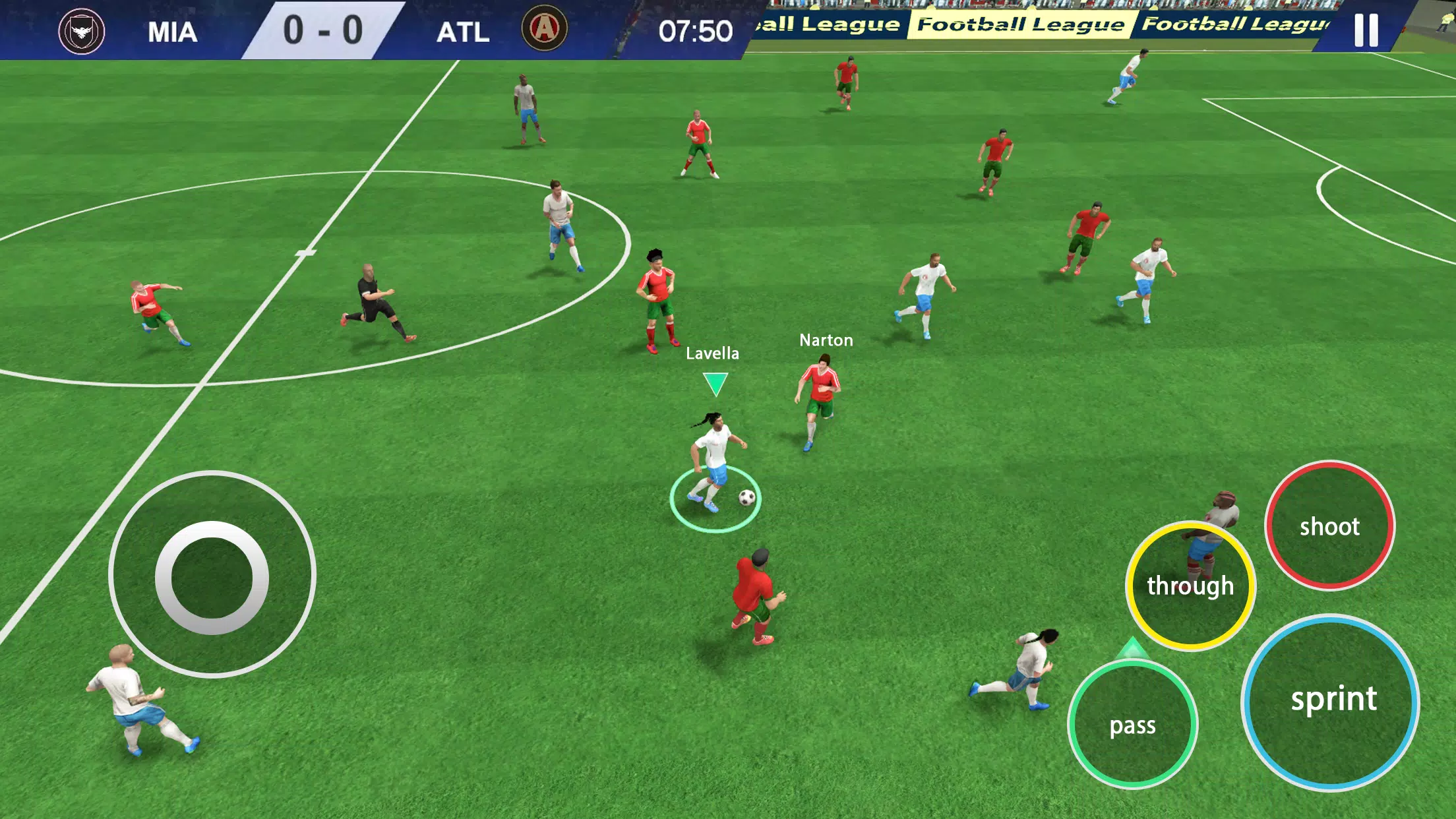 Ultimate Soccer League Star Capture d'écran 1