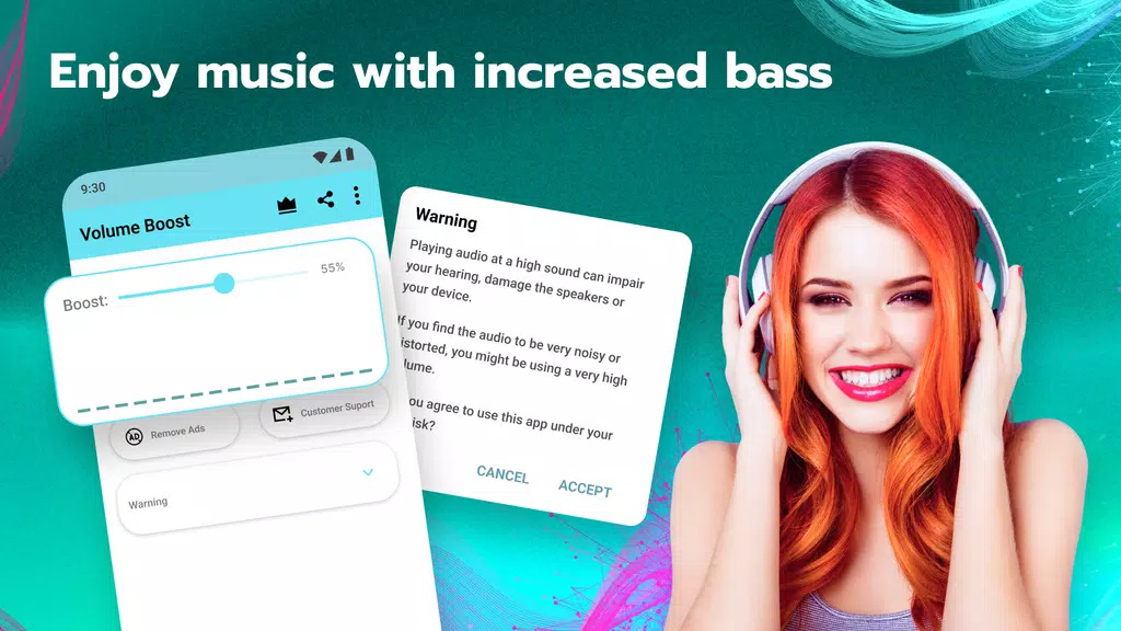 Volume Booster for Android Schermafbeelding 1