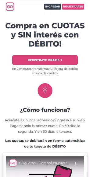 GOcuotas ဖန်သားပြင်ဓာတ်ပုံ 0