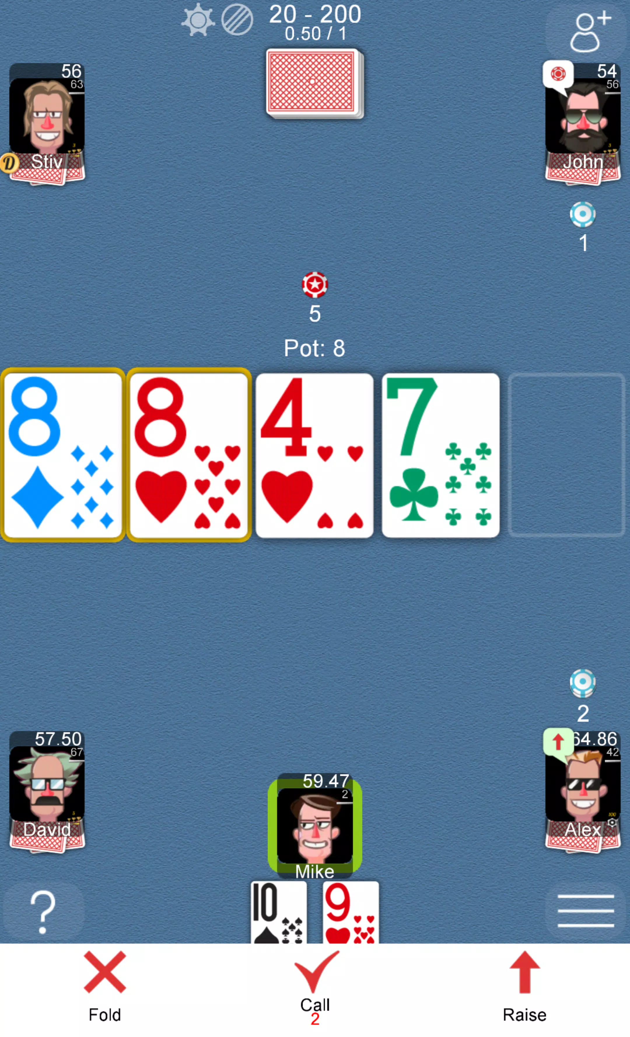 Poker Online স্ক্রিনশট 0