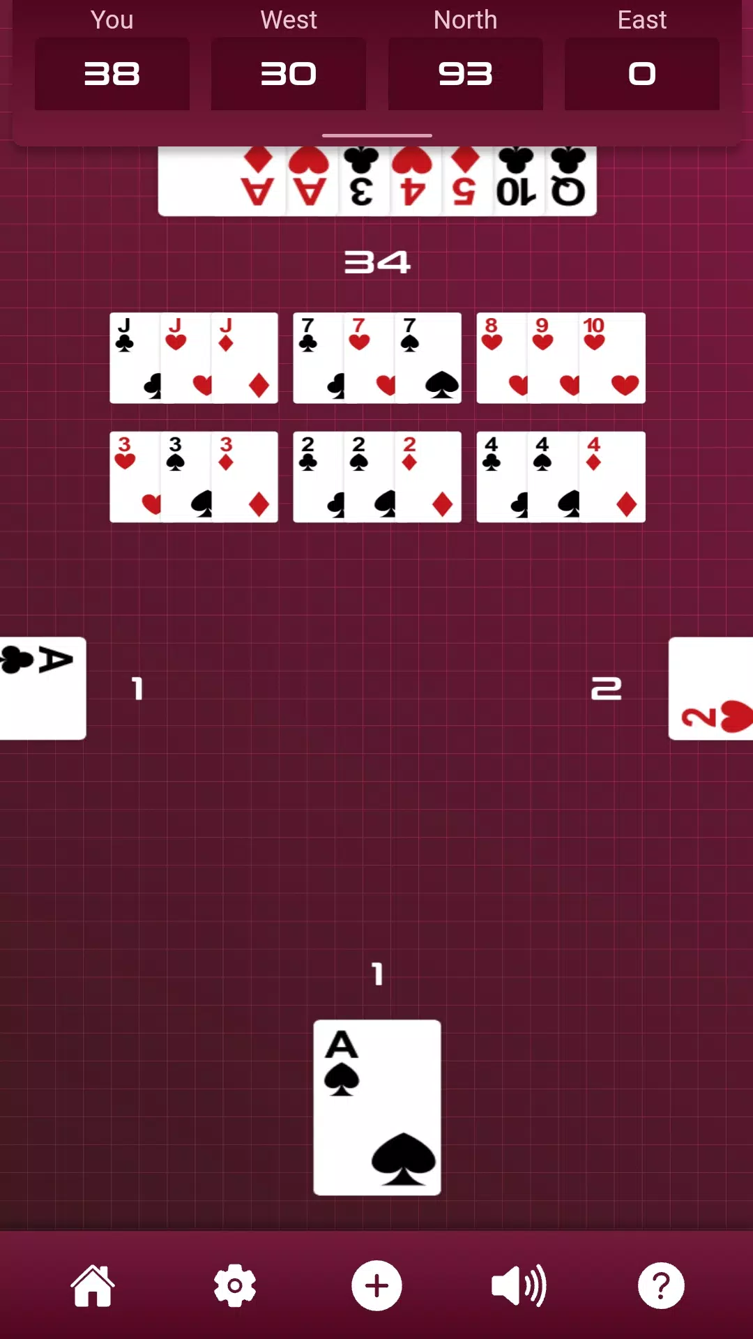 Schermata Rummy Odyssey 2