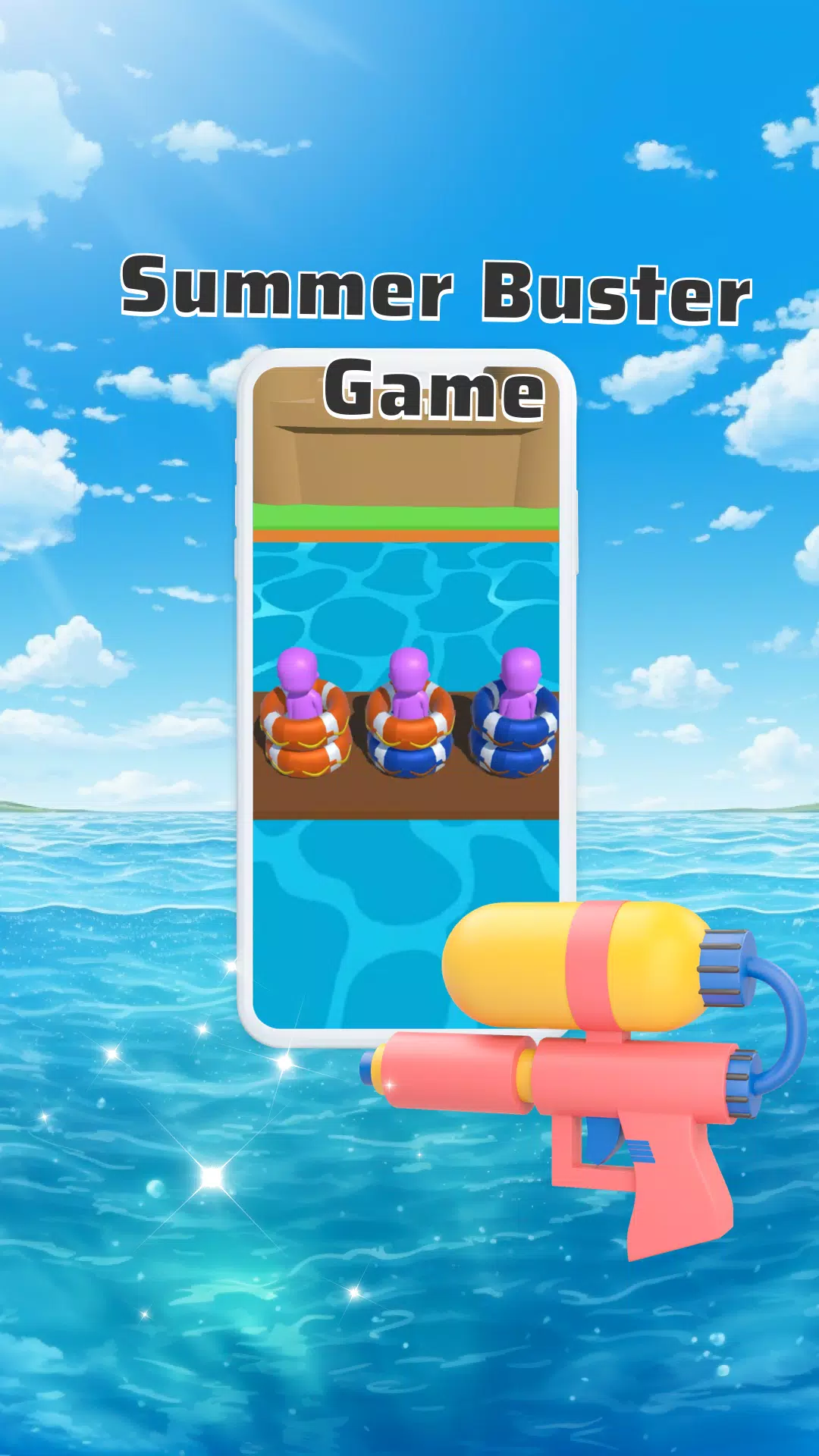 Summer Buster Game ဖန်သားပြင်ဓာတ်ပုံ 0