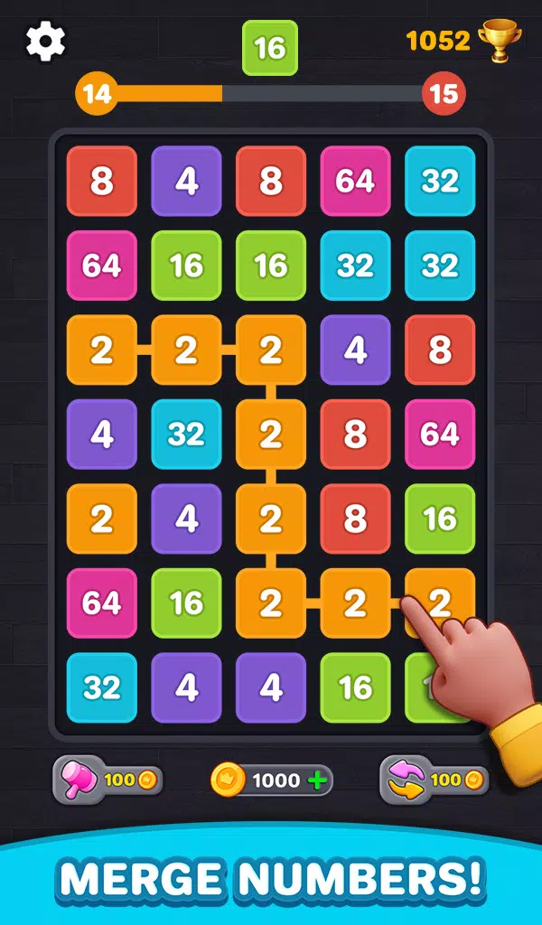 2048 Number Puzzle: Merge Game ภาพหน้าจอ 0