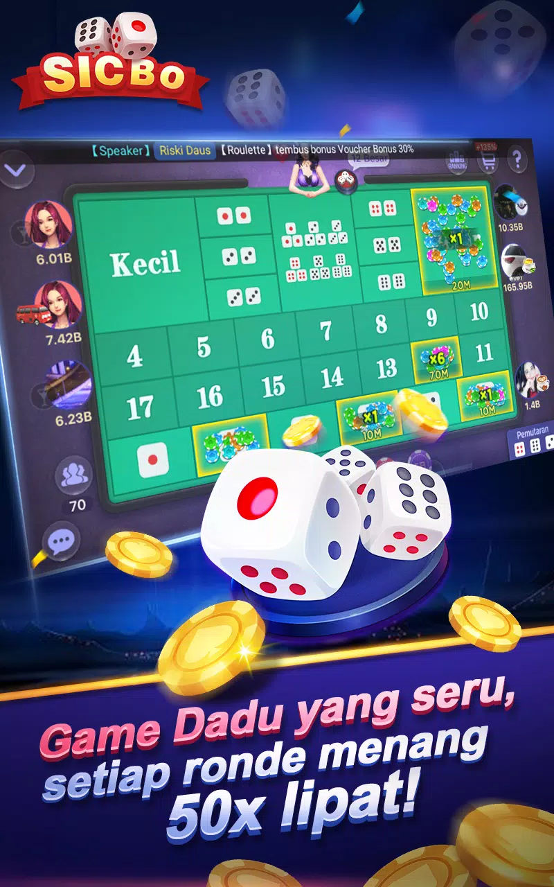 SicBo Casino Dice Game স্ক্রিনশট 3