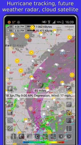 Weather app - eWeather HDF Captura de tela 3