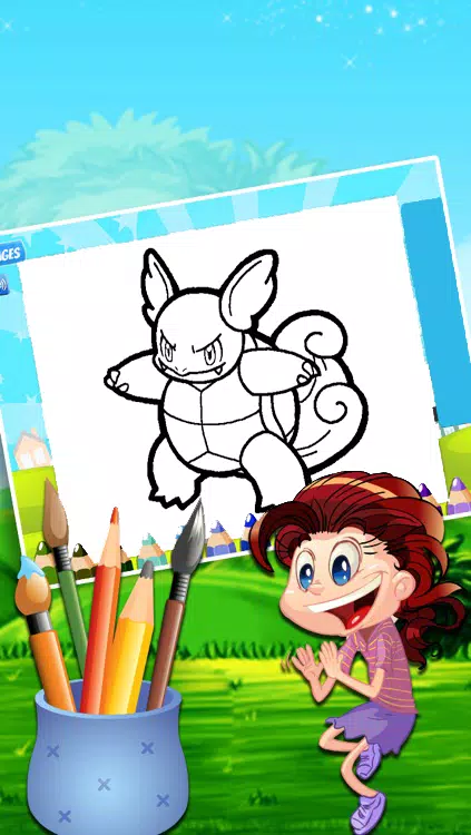 Coloring Book For Pokestar Скриншот 0