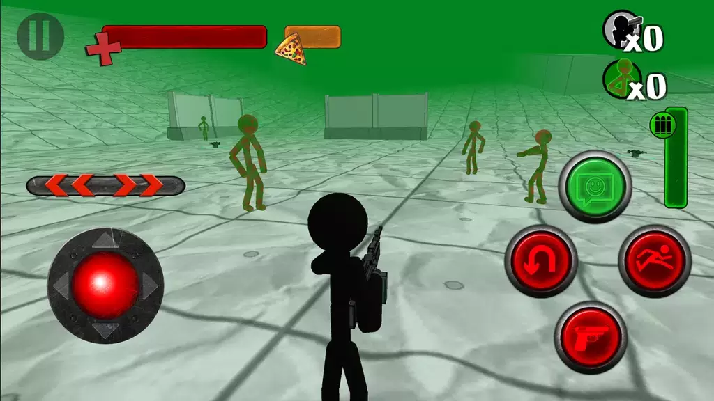 Stickman Zombie 3D ภาพหน้าจอ 0