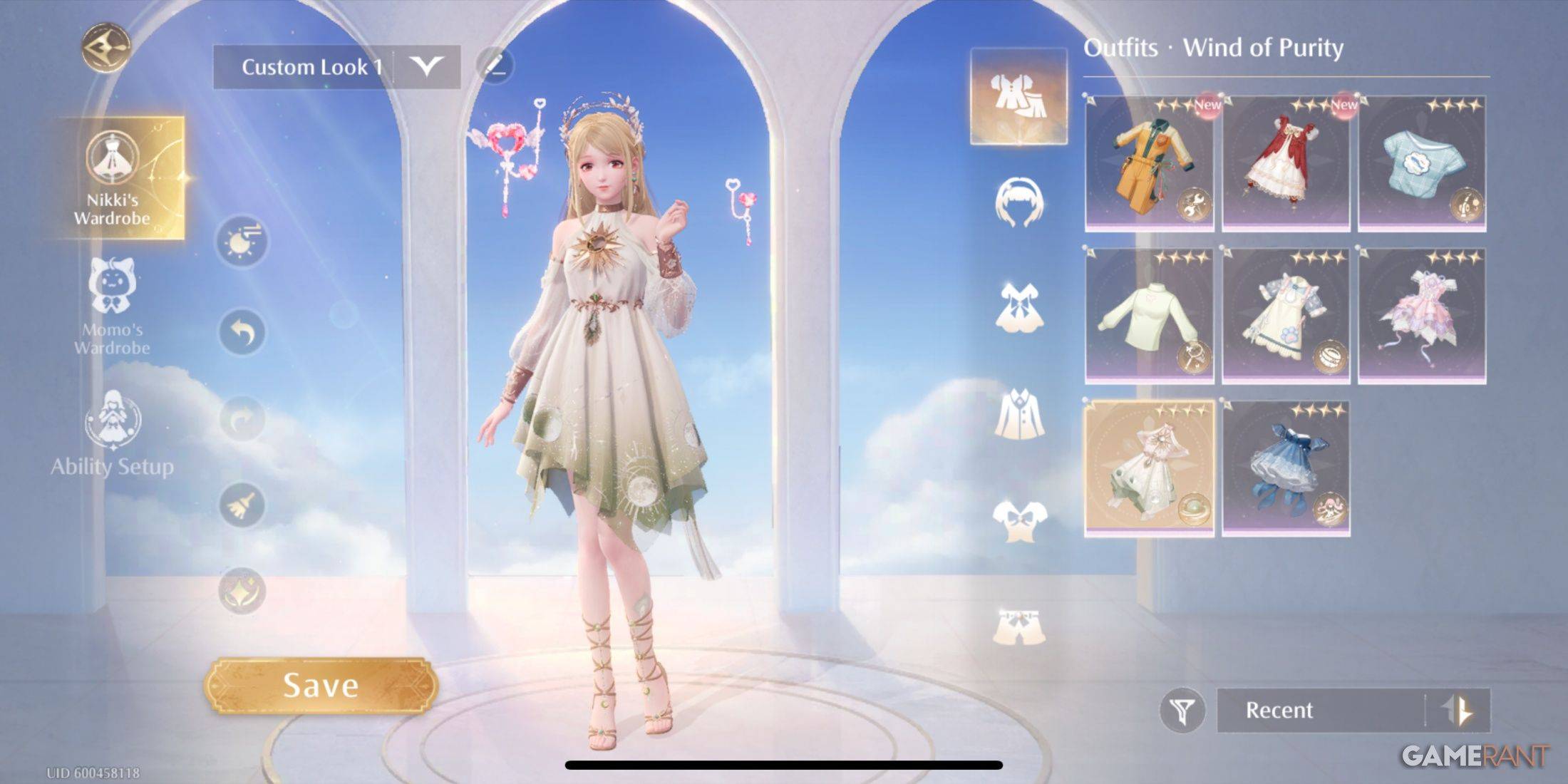 Image: Wind of Purity Outfit