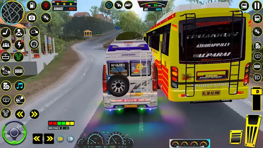 US Public Bus Driving Games 3d ภาพหน้าจอ 2