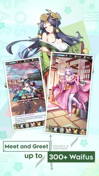 Lost in Paradise:Waifu Connect Ảnh chụp màn hình 1