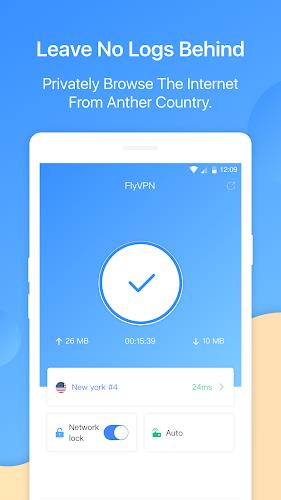 FlyVPN - Secure & Fast VPN Capture d'écran 0