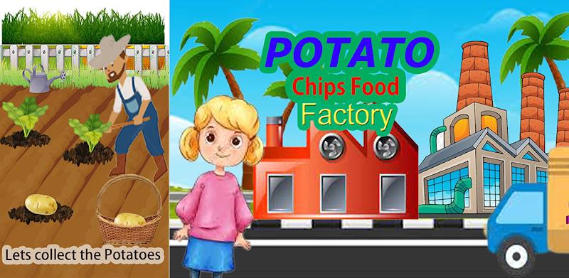 Potato Chips Food Factory Game应用截图第2张