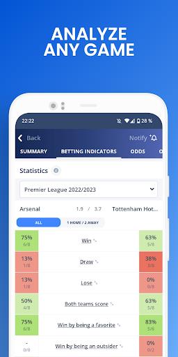 TIPSTOP - Soccer betting tips ภาพหน้าจอ 0