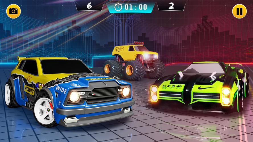 Rocket Car Racing Games 3D Captura de pantalla 2