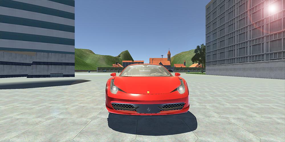 458 Italia Drift Simulator:Car Captura de tela 1