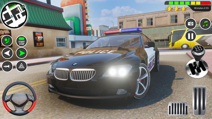 Super Police Car Parking 3D Schermafbeelding 1