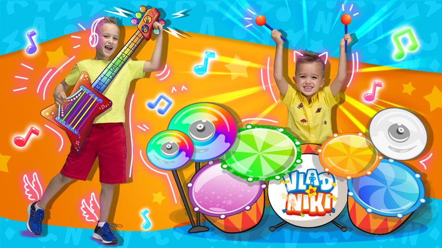 Vlad and Niki: Kids Piano Ảnh chụp màn hình 1