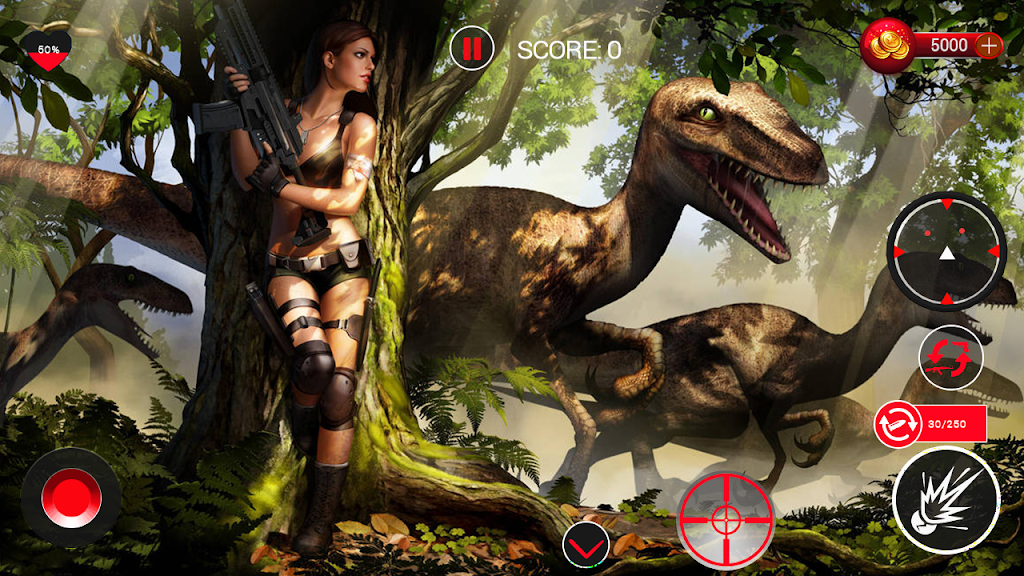 Dinosaur Destruction Super Dino&Deadly Dino Hunter Ekran Görüntüsü 0