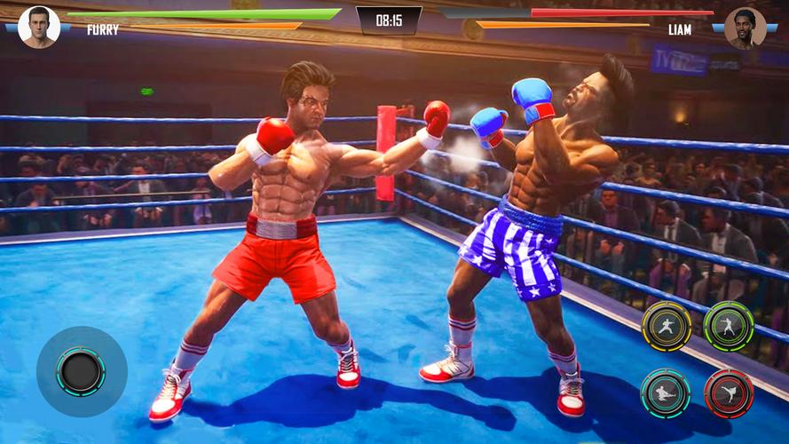 Real Kick Boxing Games 2023 Capture d'écran 1
