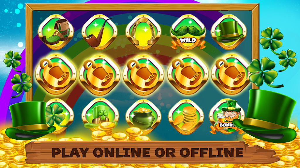 Lucky Irish Win Slots Machines Ảnh chụp màn hình 1