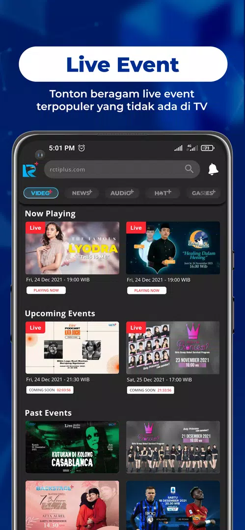 RCTI+ Superapp スクリーンショット 3