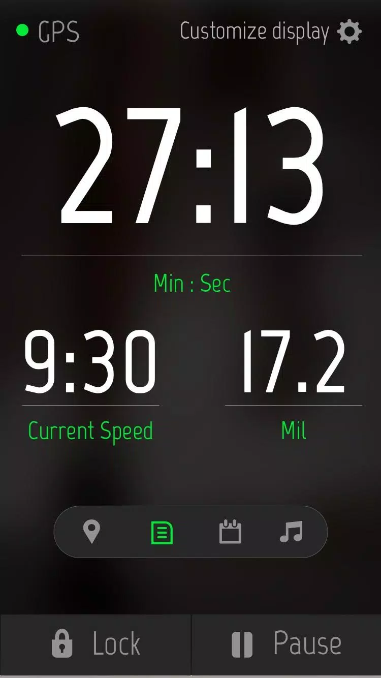 Running Distance Tracker + ภาพหน้าจอ 1