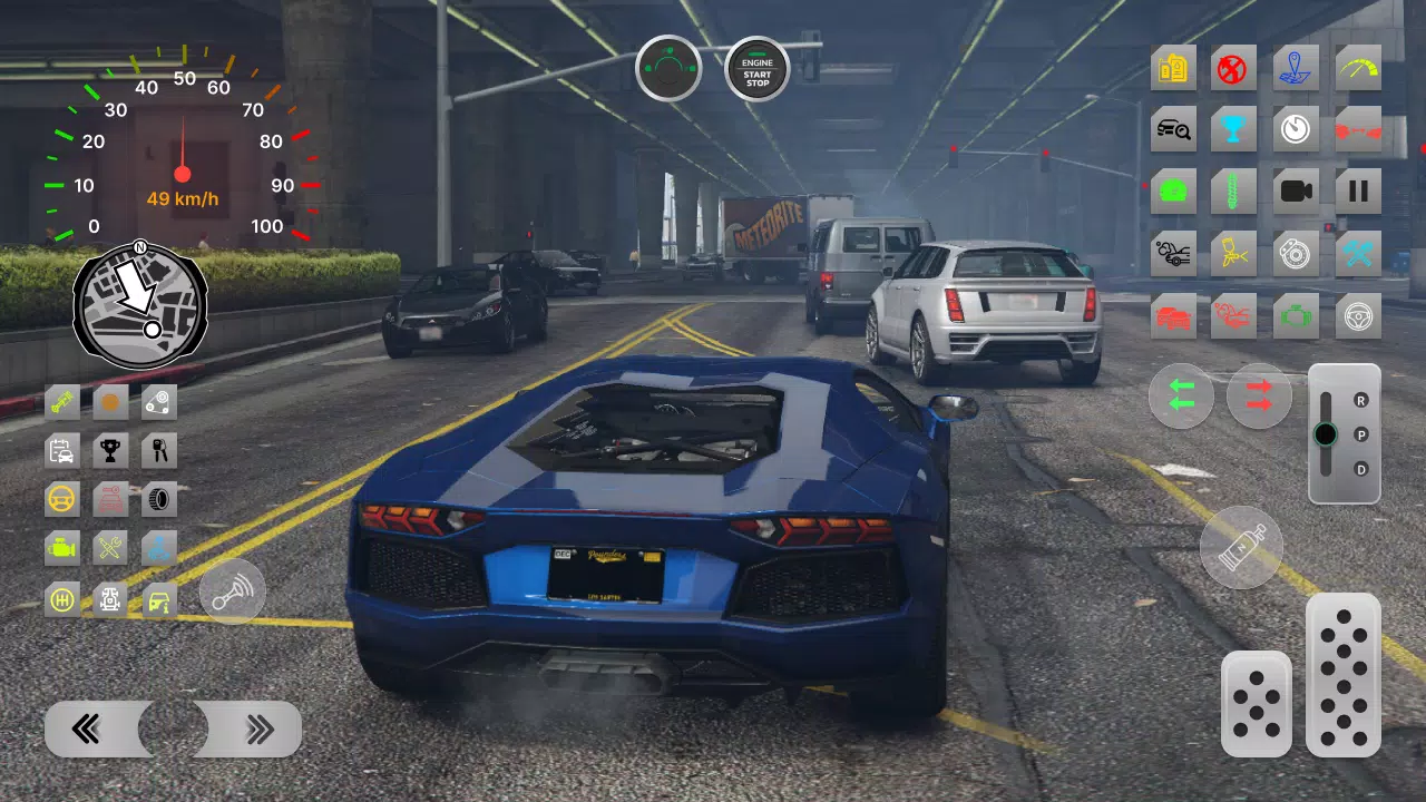 Lambos Drift Process Aventador Schermafbeelding 2